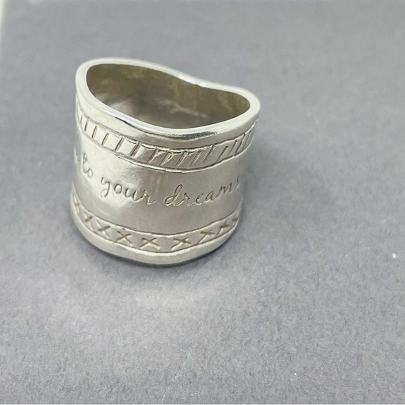 Silpada Jewelry - Silpada .925 Sterling Silver Be True To Your Dreams Ring R1820